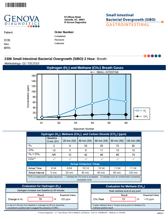 SIBO Breath Test